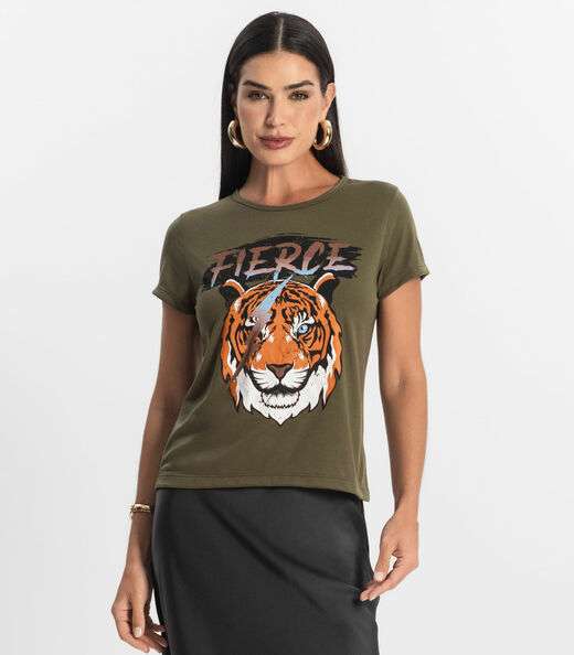 Image_Blusa T-Shirt Feminina Estampada Select Verde