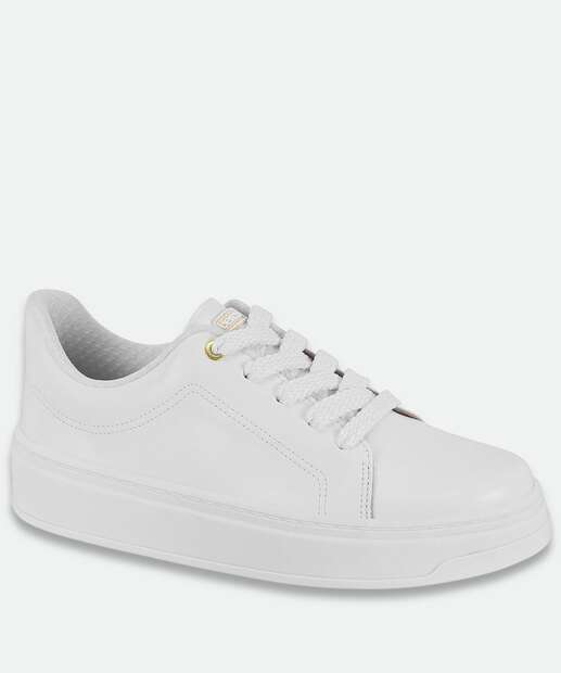 Image_Tênis Casual Feminino Básico Beira Rio Branco 