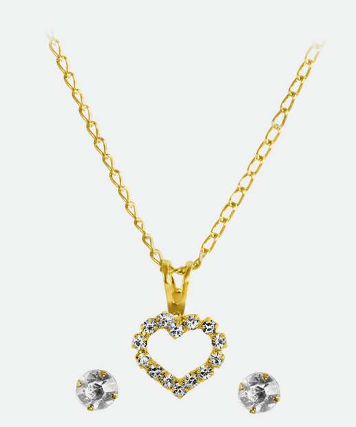 Kit Relógio Feminino Lince LRGH181L25 K04TS2KX