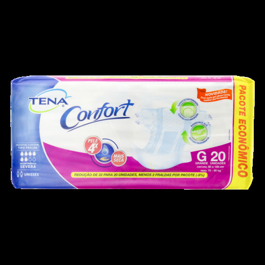 Image_Kit 4 Fraldas Biofral Tena Confort G 20X3