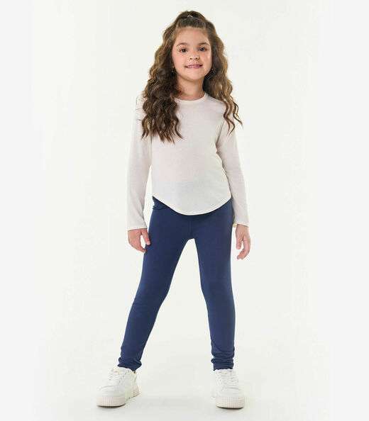 Blusa Infantil Feminina Colorê Trick Nick Bege