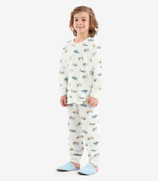 Image_Pijama moletinho Rovi Kids Bege