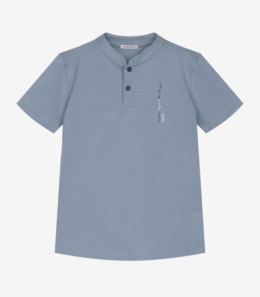 Conjunto Infantil Camiseta Com Bermuda Trick Nick Azul