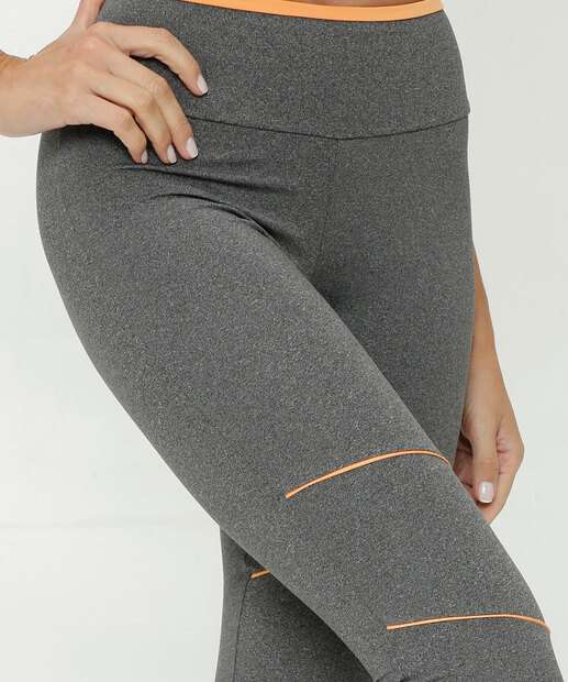 Calça Feminina Legging Fitness Viés Marisa