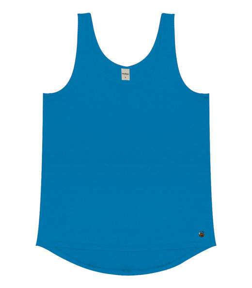 Regata Feminina Básica em Viscotorcion Rovitex Azul