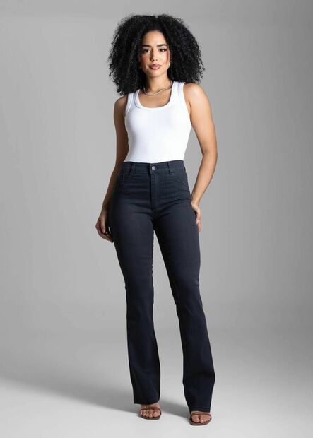 Calça Sarja Sawary Boot Cut - 282753