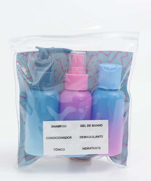 Kit de Viagem Feminino 4 Peças Marisa