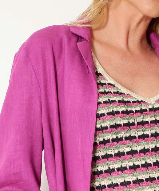 Blazer Feminino Viscolinho Botão Marisa