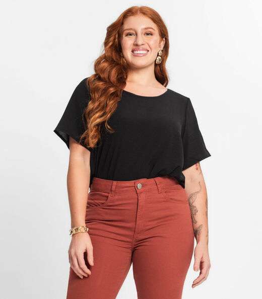 Image_Blusa Feminina Plus Size Secret Glam Preto