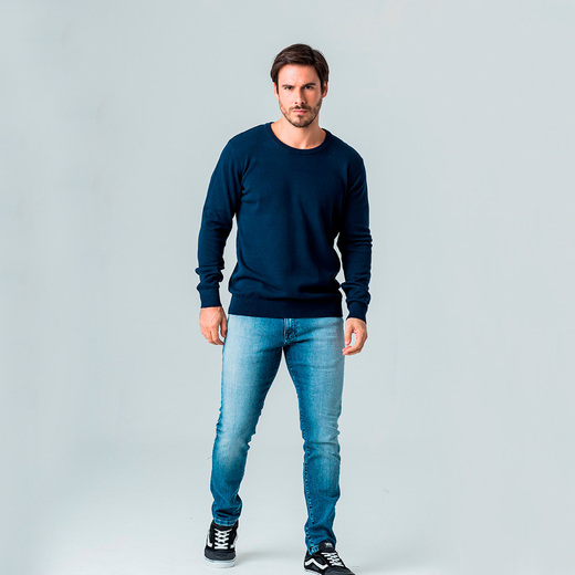 Suéter Pulôver de Tricot Rock e Soda