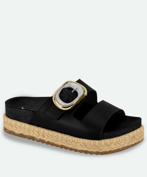 Image_Tamanco Feminino Flatform Fivela Beira Rio Preto