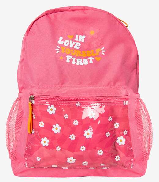 Image_Mochila Escolar Feminina Estampada Flores Clio Rosa