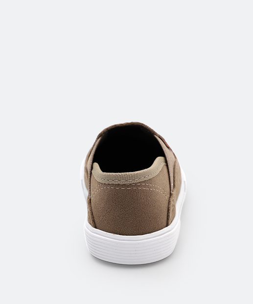 Tênis Infantil Slip On Molekinho 2136172 Bege
