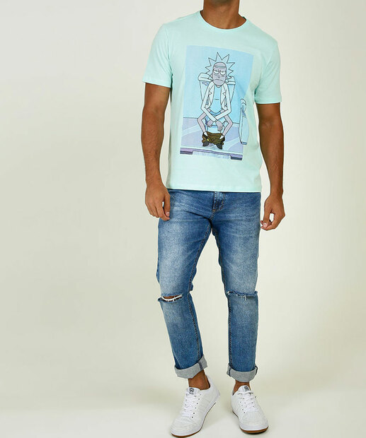 Camiseta Masculina Rick and Morty Warner Bros