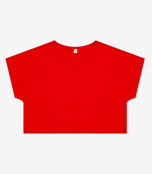 Blusa Feminina com Manga Morcego Rovitex Laranja