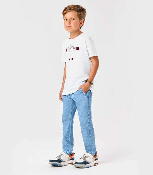 Calça Masculina Jeans Trick Nick Azul