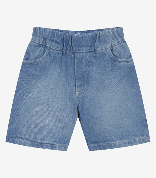 Conjunto Camiseta Com Bermuda Infantil Trick Nick Marrom