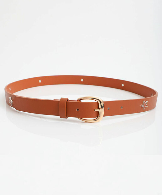 Cinto Feminino Fivela Marisa Marrom