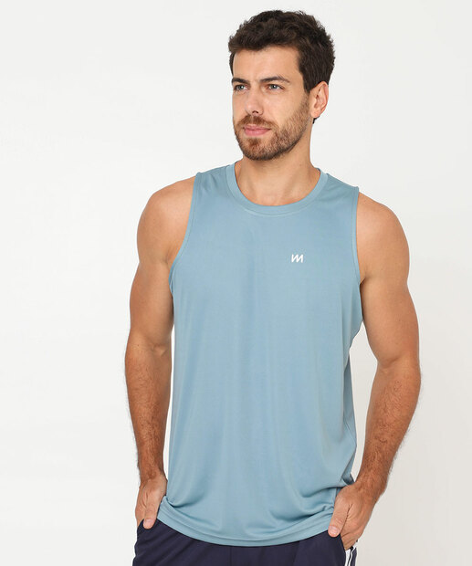 Image_Regata Masculina Dry Fit Fitness MR Azul