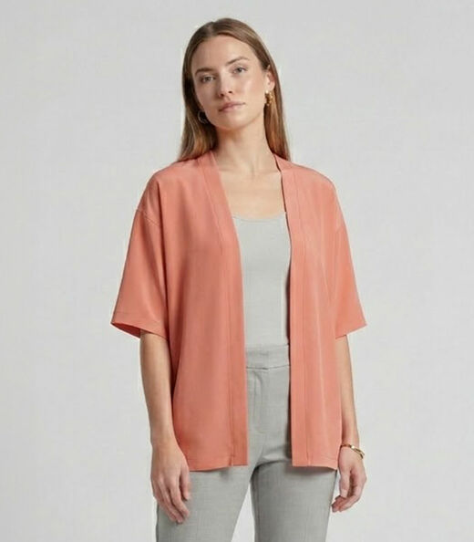Kimono Feminino Infinita Cor Laranja