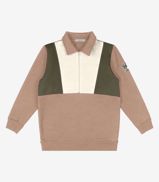 Image_Blusão Infantil Masculino Trick Nick Marrom