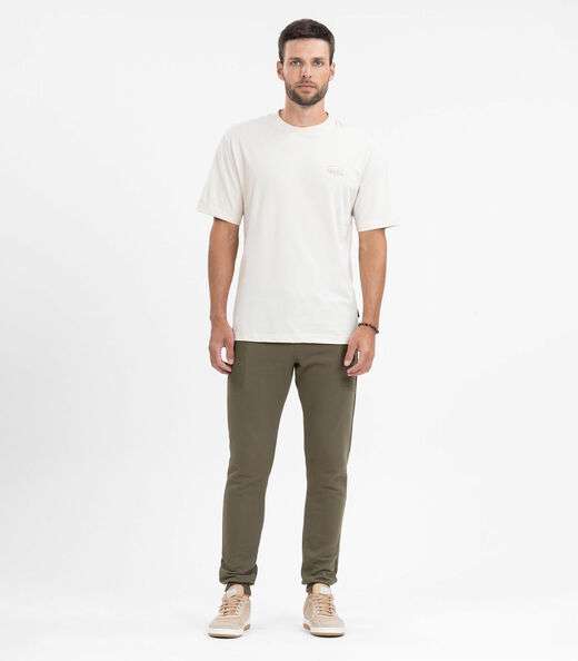 Calça Masculina Em Moletinho Diametro Verde