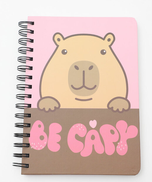 Image_Caderneta Anotações Capivara Marisa Marrom