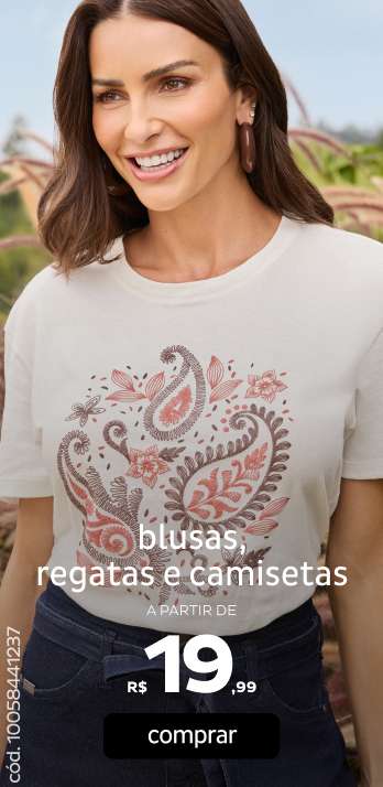 Blusas, Regatas e Camisetas