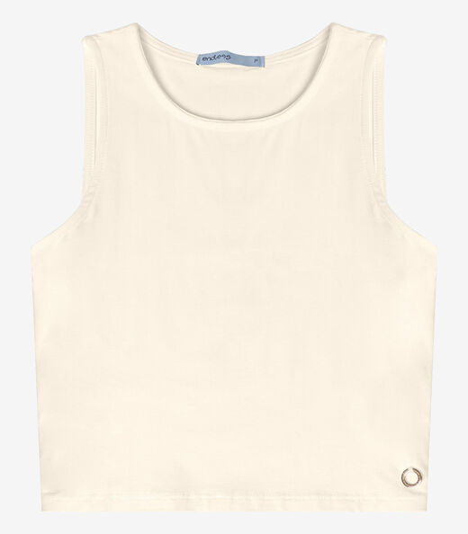 Regata De Viscotorcion Básica Feminina Endless Bege