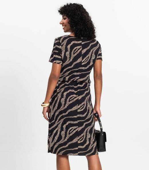 Vestido Midi Feminino Select Preto