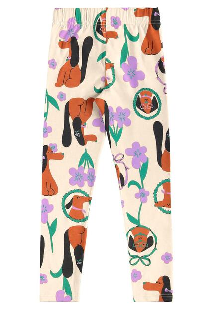 Conjunto Flores e Focinhos Legging Bee Loop