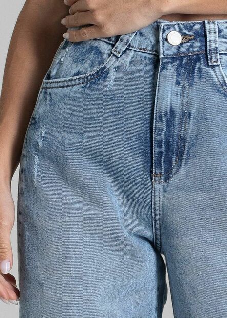 Calça Jeans Sawary Wide Leg - 281705