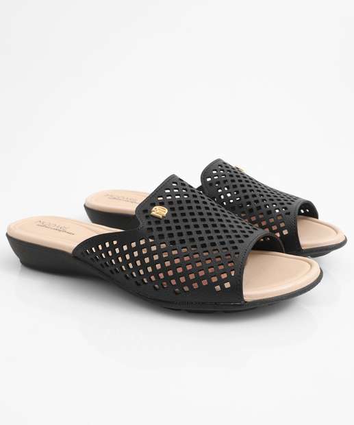 Tamanco Feminino Salto Grosso Modare Preto