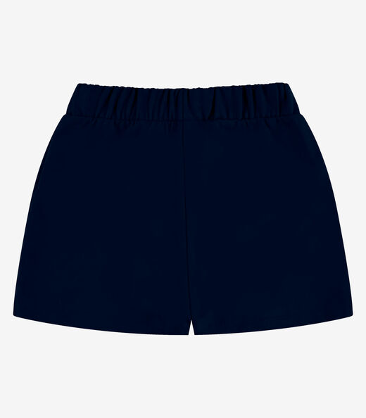 Shorts Saia Moletom Rovi Kids Azul