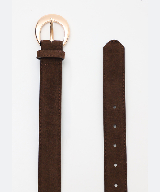 Cinto Feminino Fivela Marisa Marrom