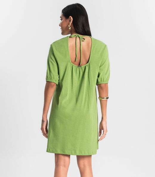 Vestido Feminino Curto Rovitex Verde