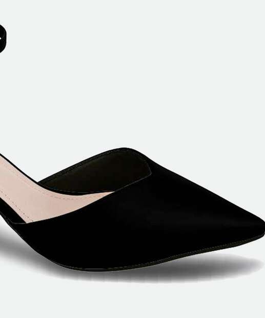 Scarpin Feminino Slingback Salto Fino Bebecê 