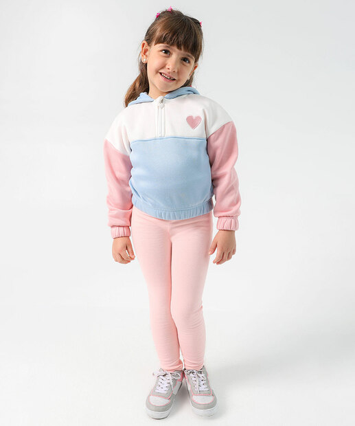 Image_Calça Infantil Legging Moletcotton Básica Marisa Tam 4 a 10 