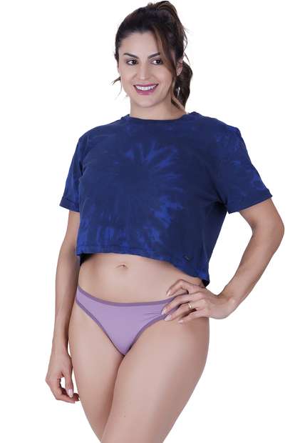 Calcinha Disfarce Microfibra Concept Lingerie Roxo