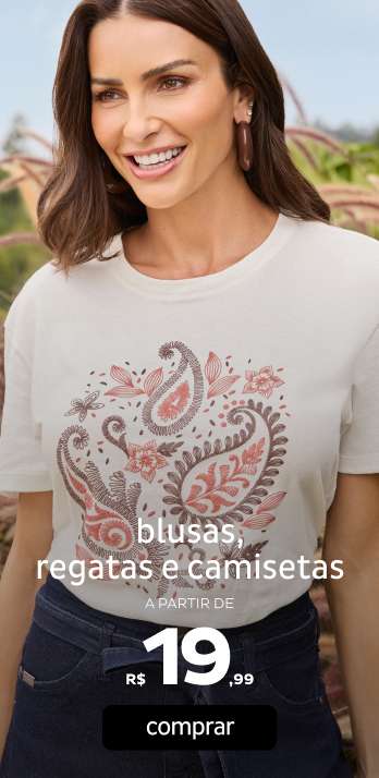 Blusas, Regatas e Camisetas