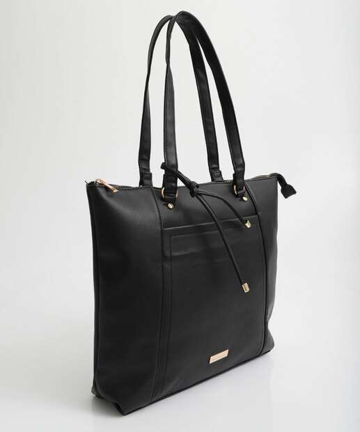Image_Bolsa De Ombro Tote Feminina Alice Pallucci Preto