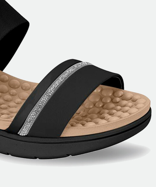 Sandália Feminina Flatform Tiras Modare 