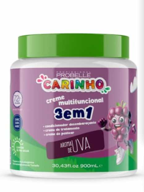 Image_Creme de Pentear Prob Car 3 Em 1 Uva 900Ml