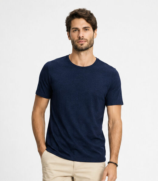 Image_Camiseta Masculina Básica Em Malha Rover Select Azul