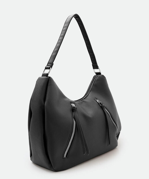 Image_Bolsa De Ombro Tote Feminina Marisa Preto