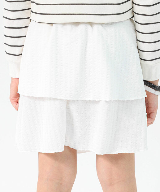 Saia Infantil Marisa Tam 4 a 10 Off White