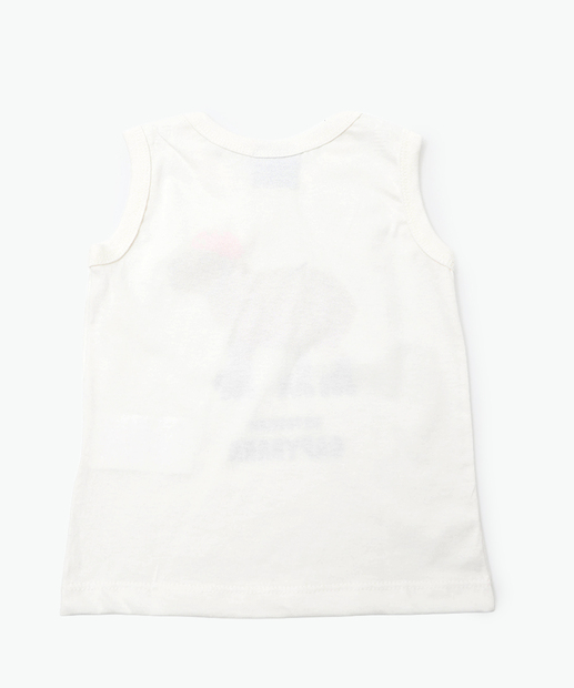 Conjunto Infantil Capivara Marisa Tam 1 a 3 Off White