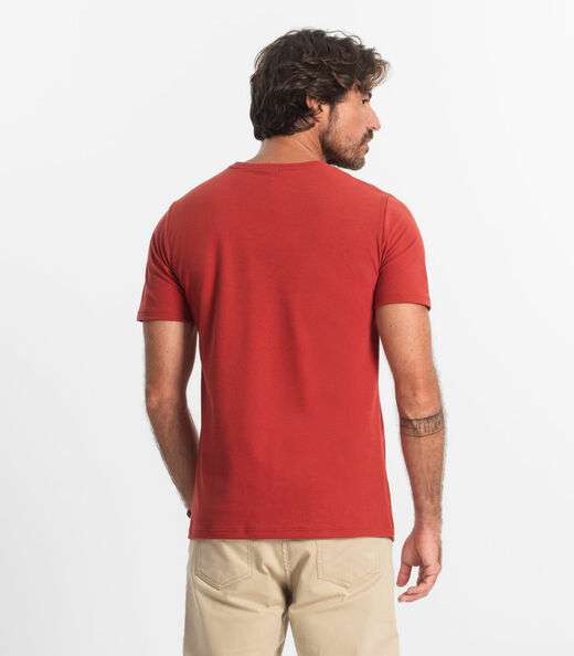 Camiseta Masculina Diametro Laranja
