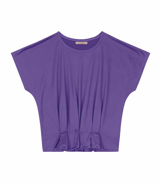 Blusa Feminina Com Pregas Endless Roxo