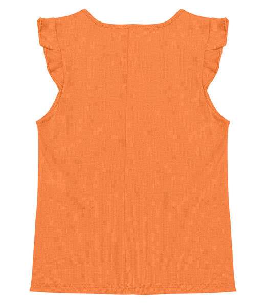 Blusa Infantil Feminina Ribana Infinita Cor Laranja